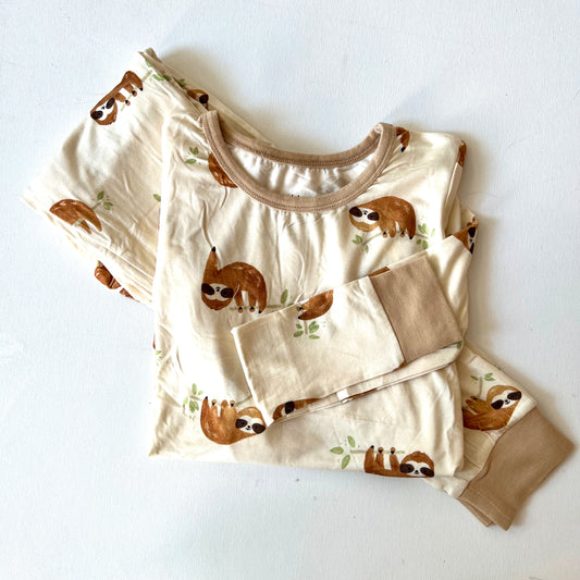 SALE "Bamboo LS Pajama Set | Sleepy Sloth"