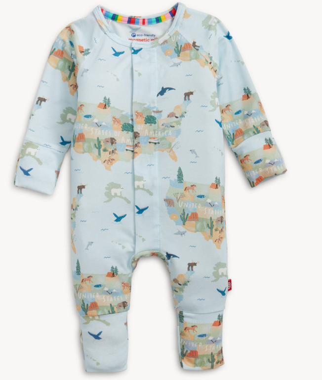 America the Beautiful Coverall | Magnetic