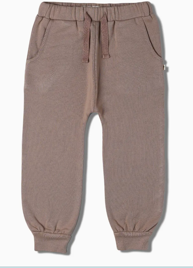 Fleece Joggers | Taupe