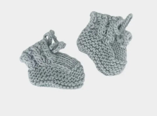 Hand Knit Booties | Color Options