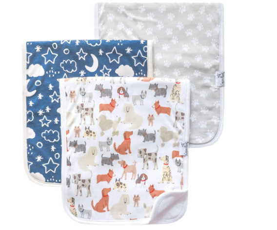 Rufus Burp Cloth | 3-Pack