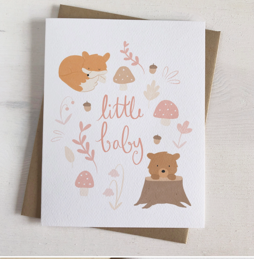 Little Baby | Greeting Card
