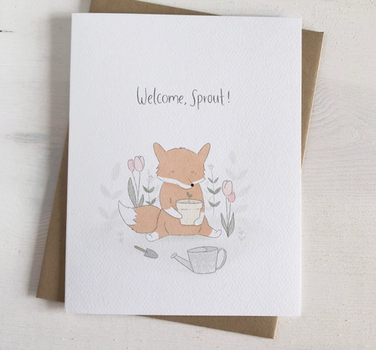 Welcome, Sprout! | Greeting Card