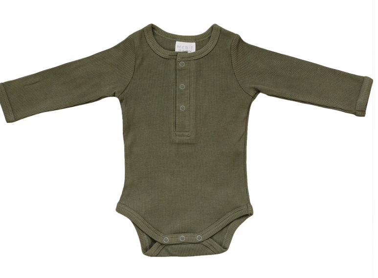 Ribbed LS Bodysuit | Color Options