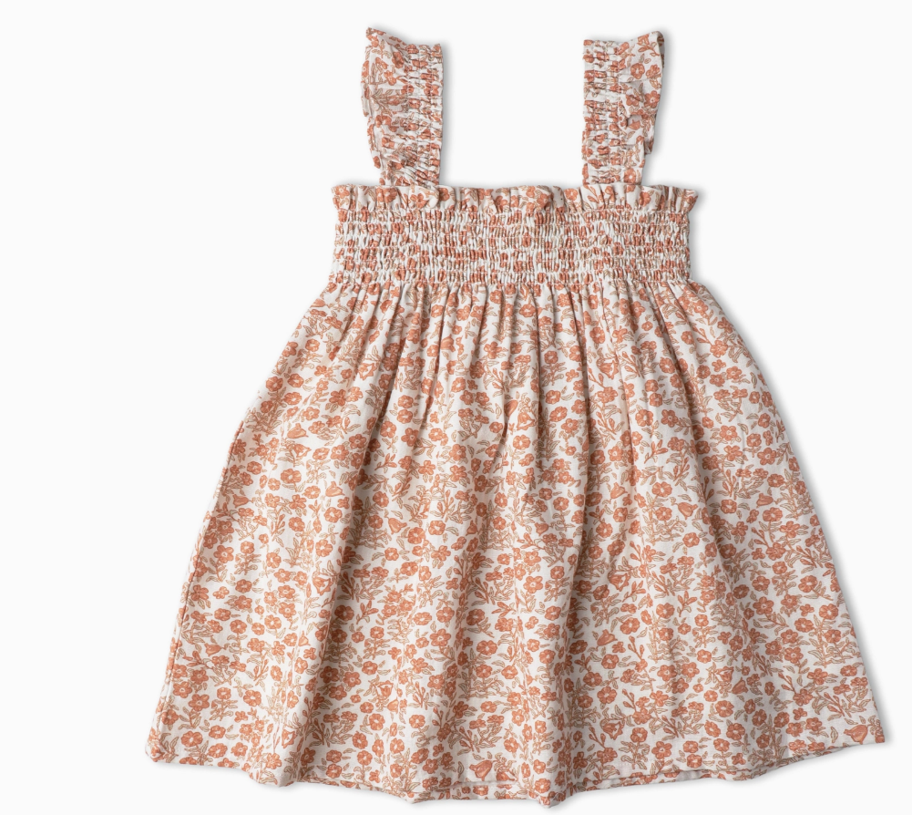 Organic Smocked Sundress | Sienna