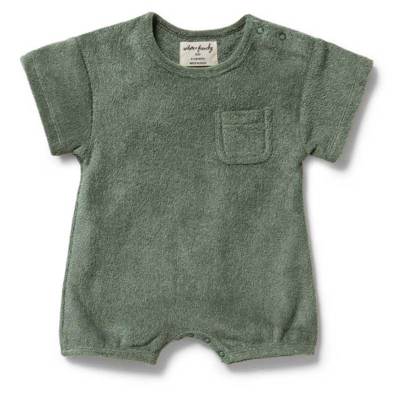 Terry Cloth Romper | Color Options