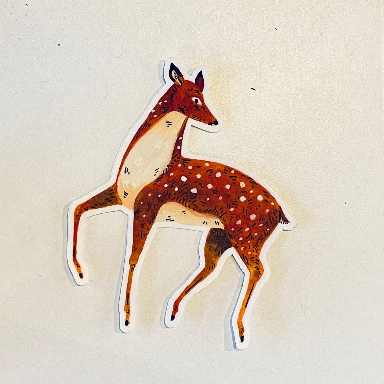 Brown Deer Vinyl Sticker
