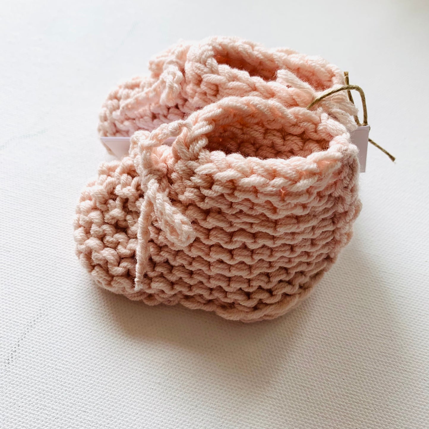 Hand Knitted Baby Booties | Color Options