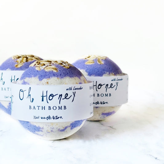 Oh Honey Lavender Bath Bomb