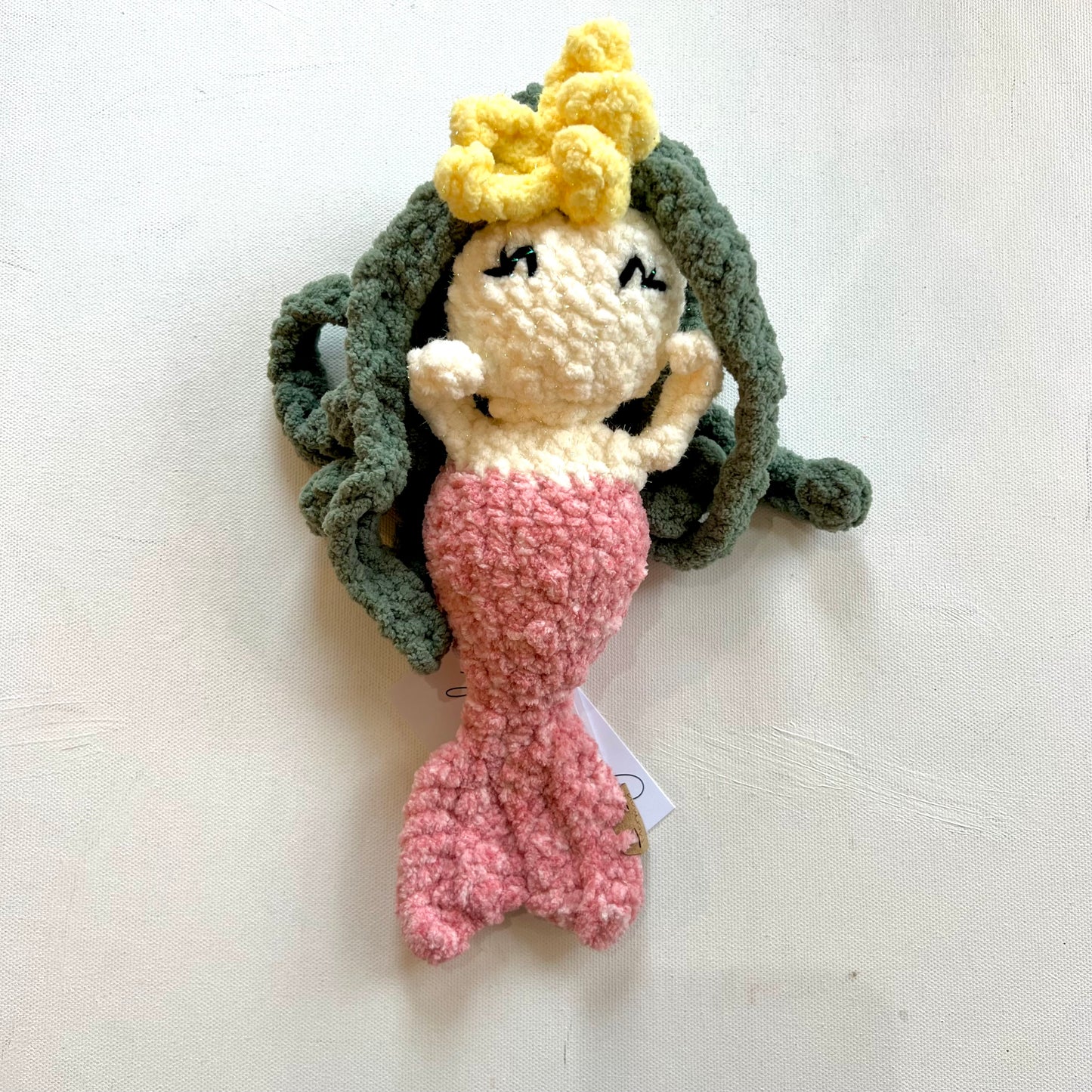 Handmade Crochet Mermaid Doll