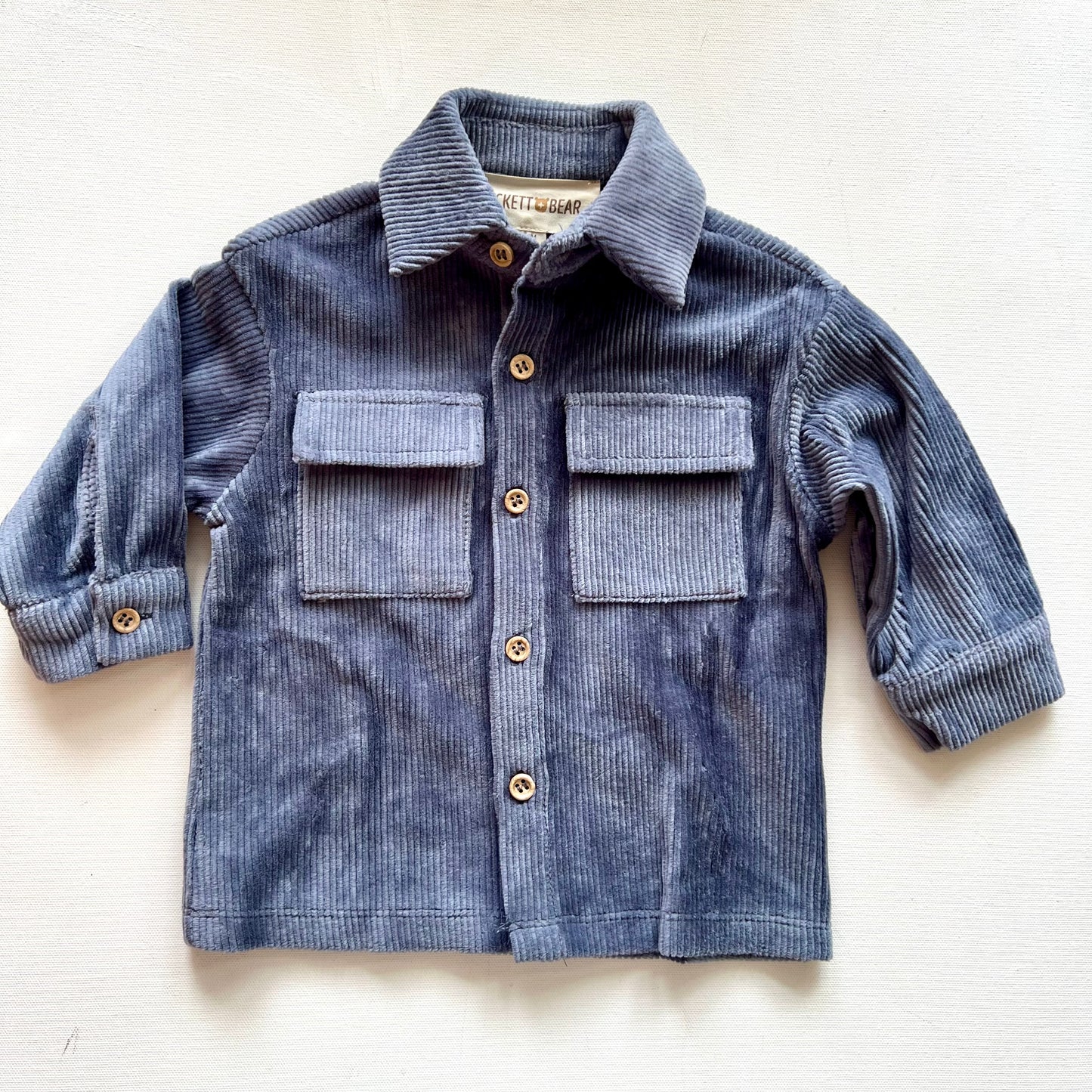 Boys Blue Shacket | 9-12M