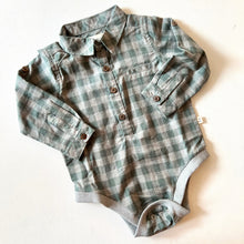 Load image into Gallery viewer, Plaid Woven Onesie | Color Options
