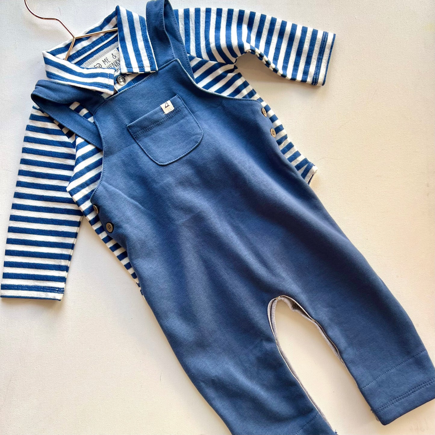 Jersey Overalls | Blue