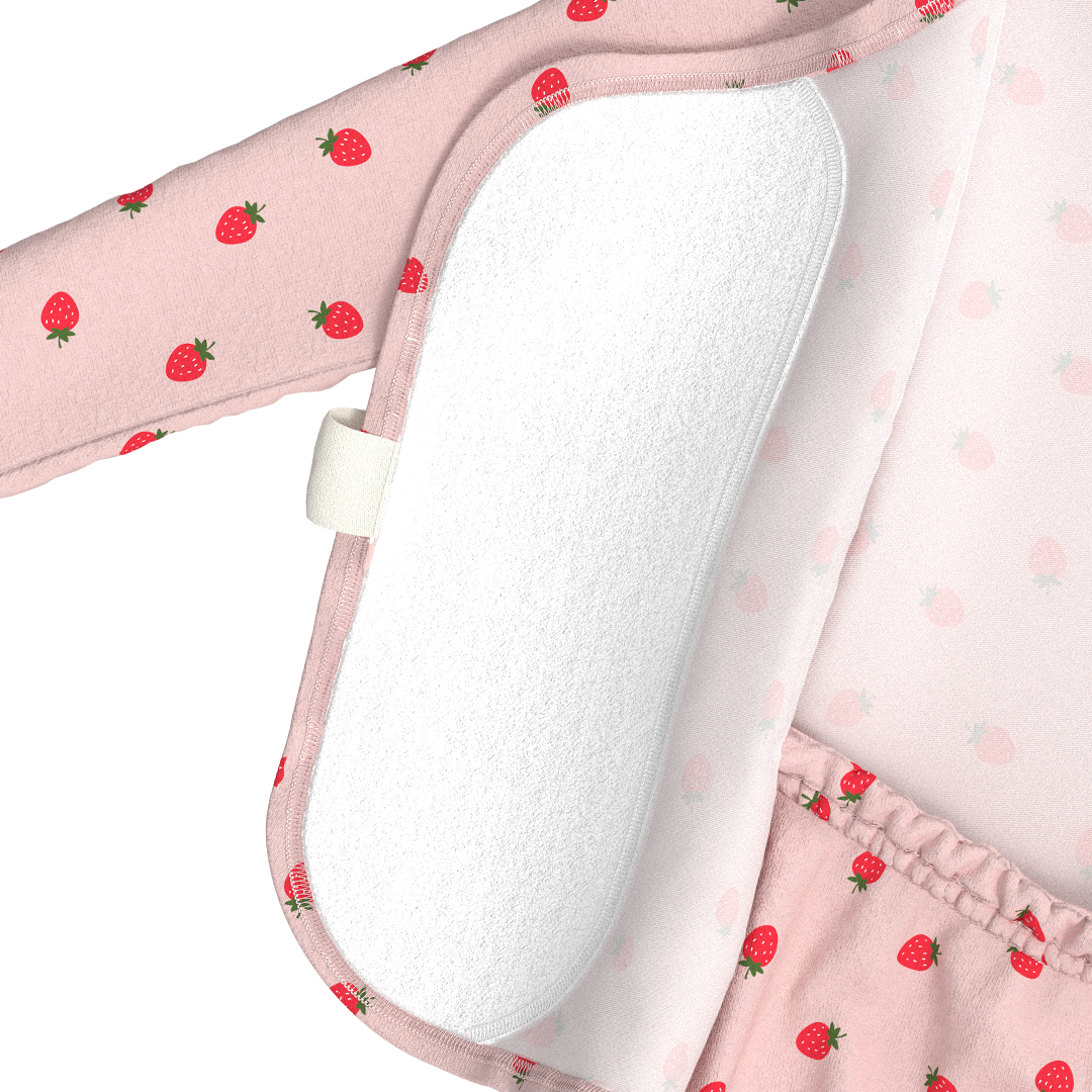 Skin-to-Skin Footie | Strawberries