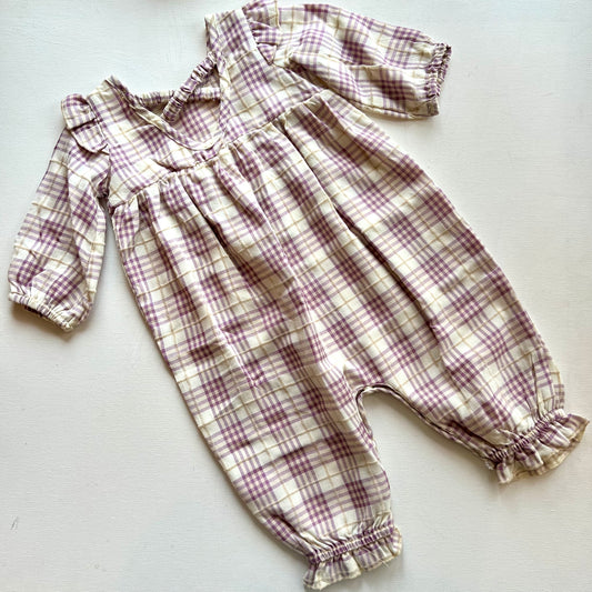 Periwinkle Plaid | Romper