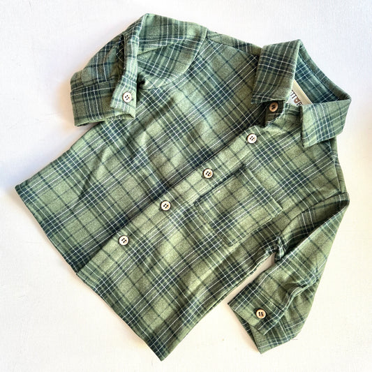 Green Plaid | Brother's Top