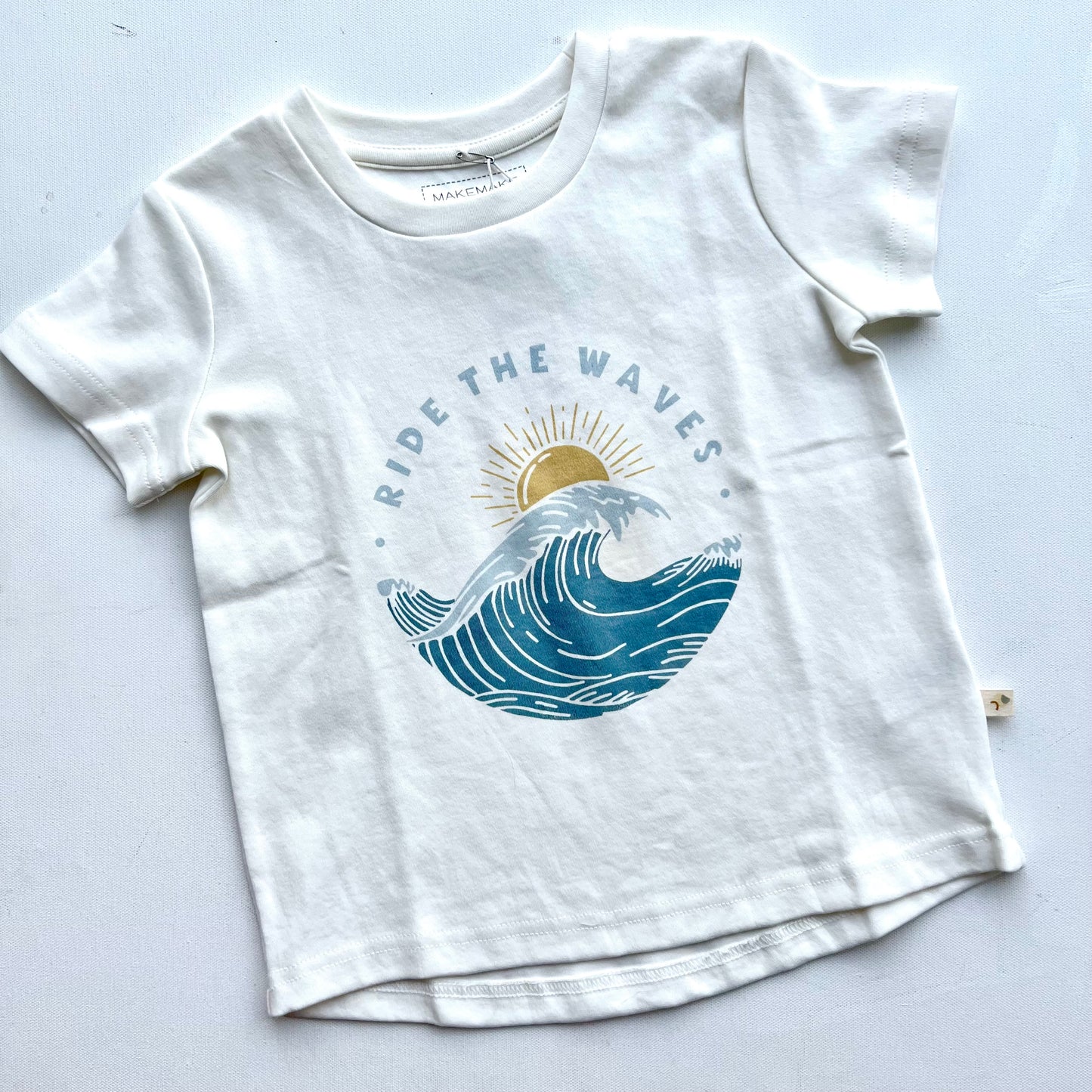 "Ride The Waves" Organic Tshirt