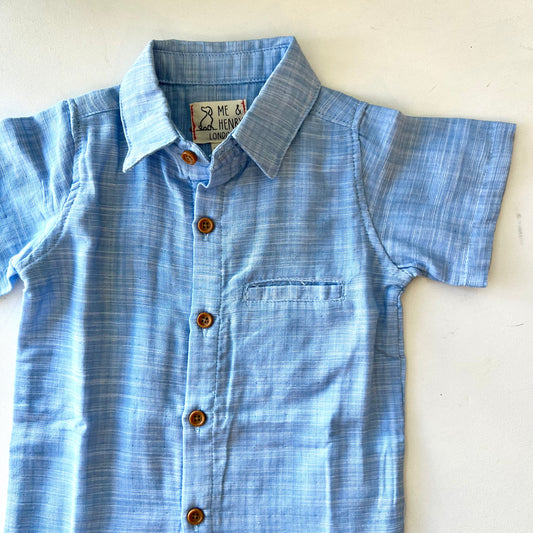 Chambray Button-Up