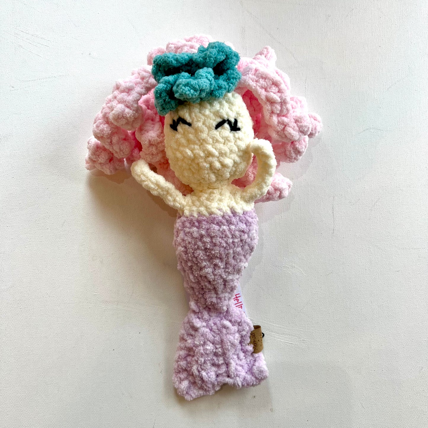 Handmade Crochet Mermaid Doll