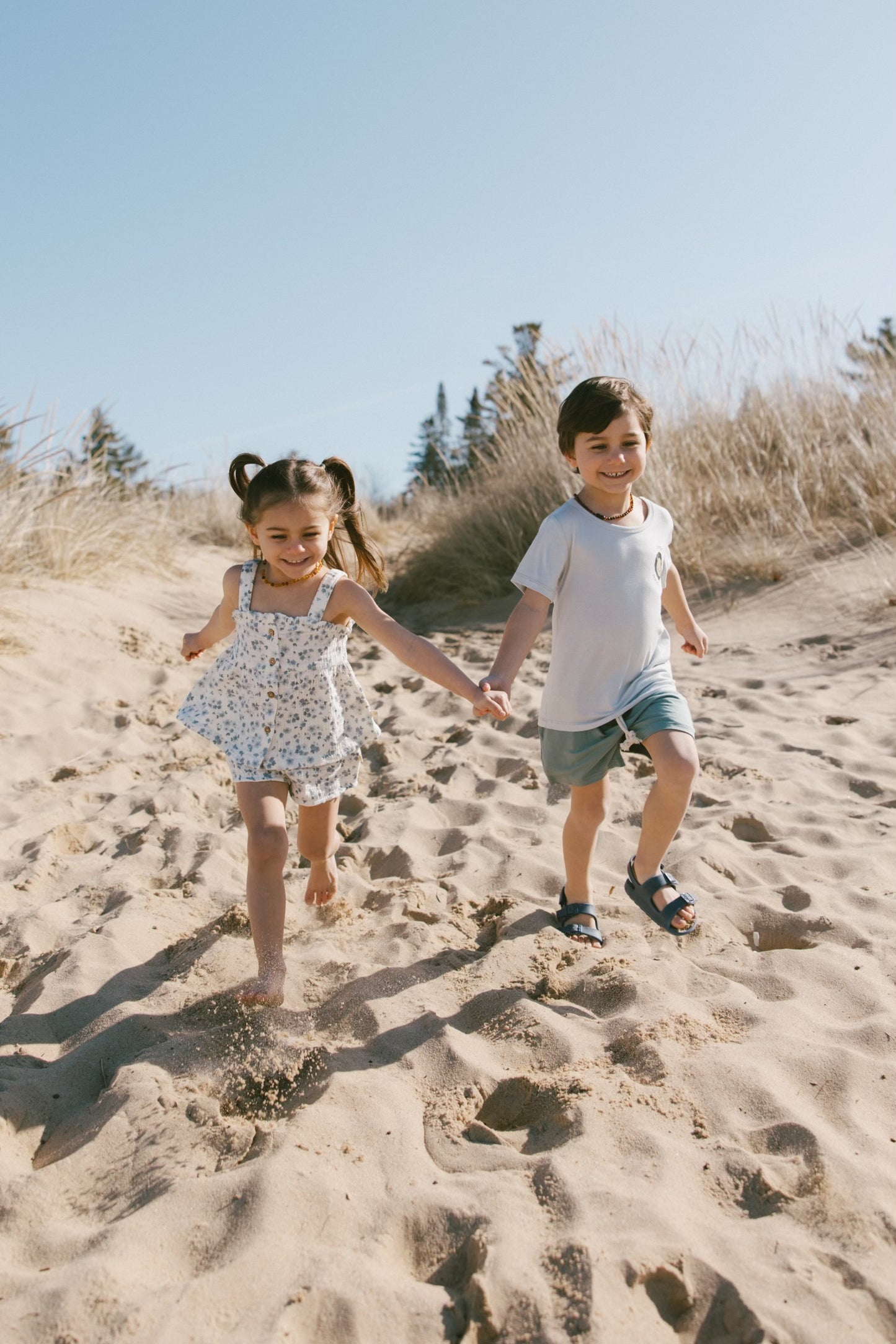 Peplum Top & Shorts Set | Periwinkle 5-6Y