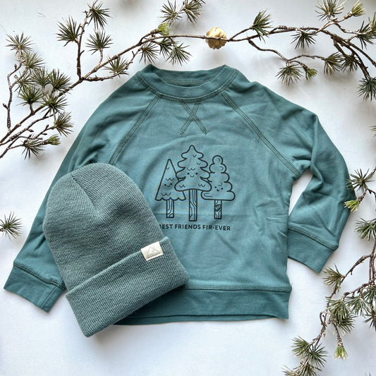 Bamboo Fleece Sweatshirt | Pine