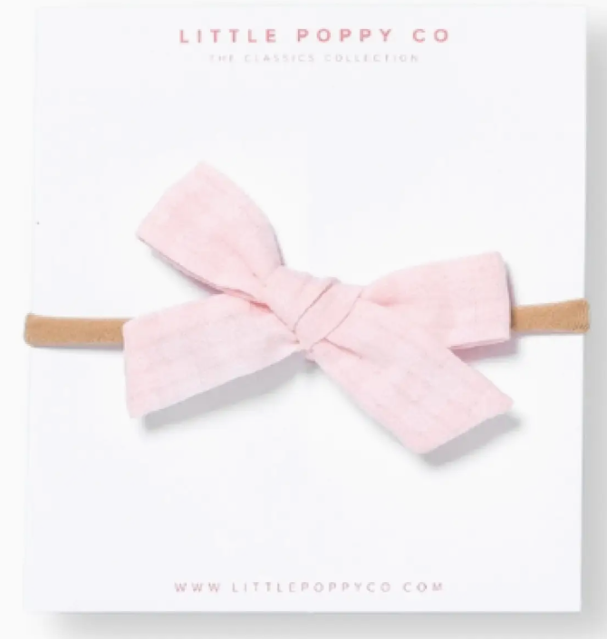 Bow | Blushing Linen | Options