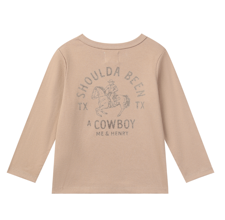 Long Sleeve | Cowboy Print