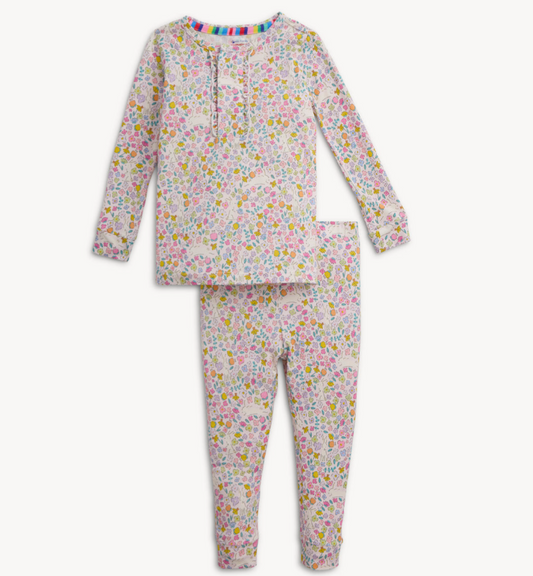 Bunny Blossom L/S PJ Set | Magnetic