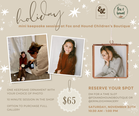 Holiday Mini Keepsake Session