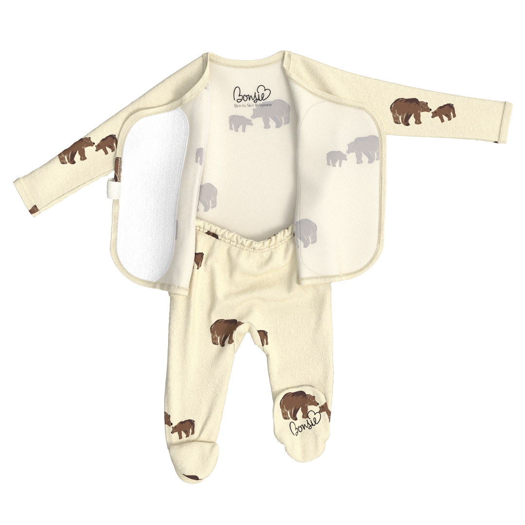 Skin-to-Skin Footie | Mama Bear