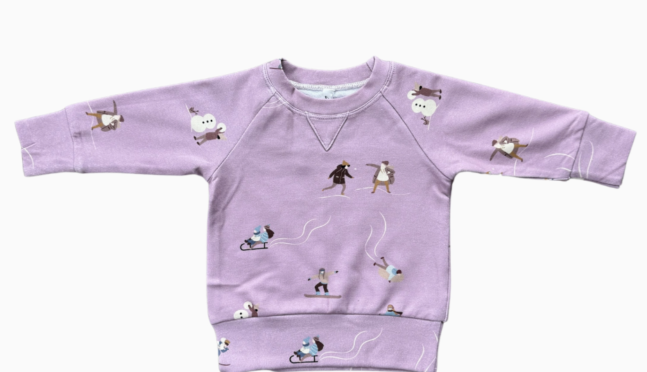 Girl's Raglan Sweatshirt | Sled