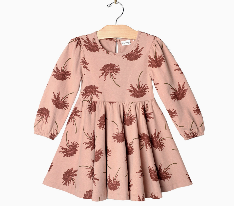 Twirl Dress | Fall Chrysanthemum