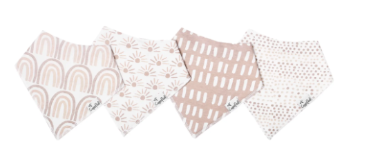 Bliss Bandana Bibs | 4-pack