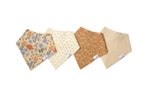 Eden Bandana Bibs | 4-pack