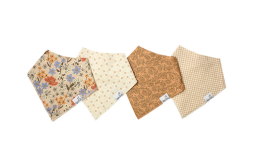 Eden Bandana Bibs | 4-pack