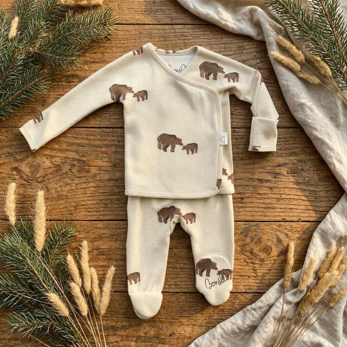 Skin-to-Skin Footie | Mama Bear