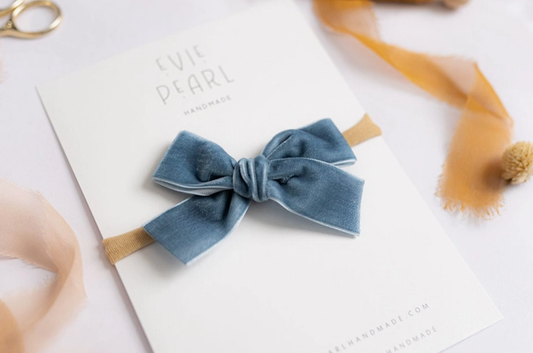 Classic Mini Velvet Headband | Color Options