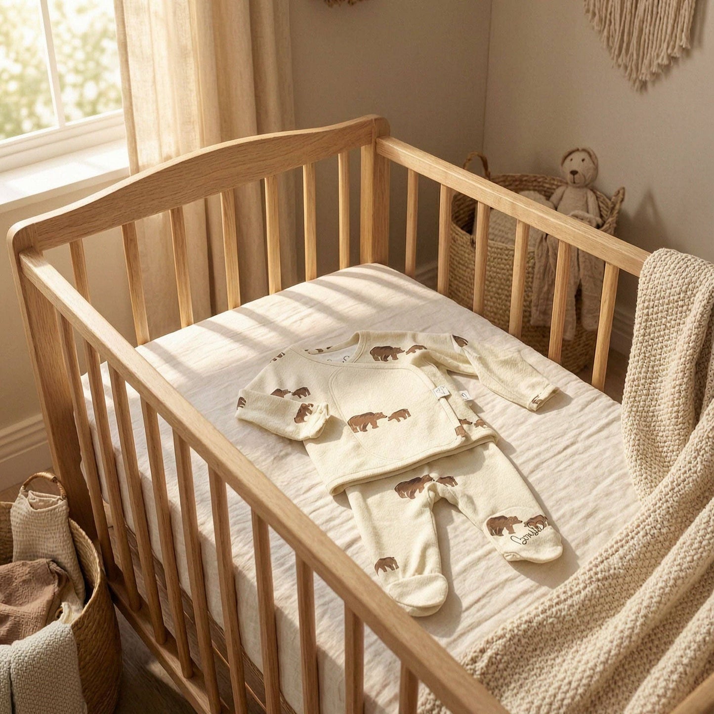 Skin-to-Skin Footie | Mama Bear