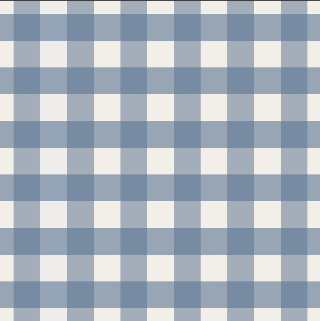 Footie | Cloudy Gingham