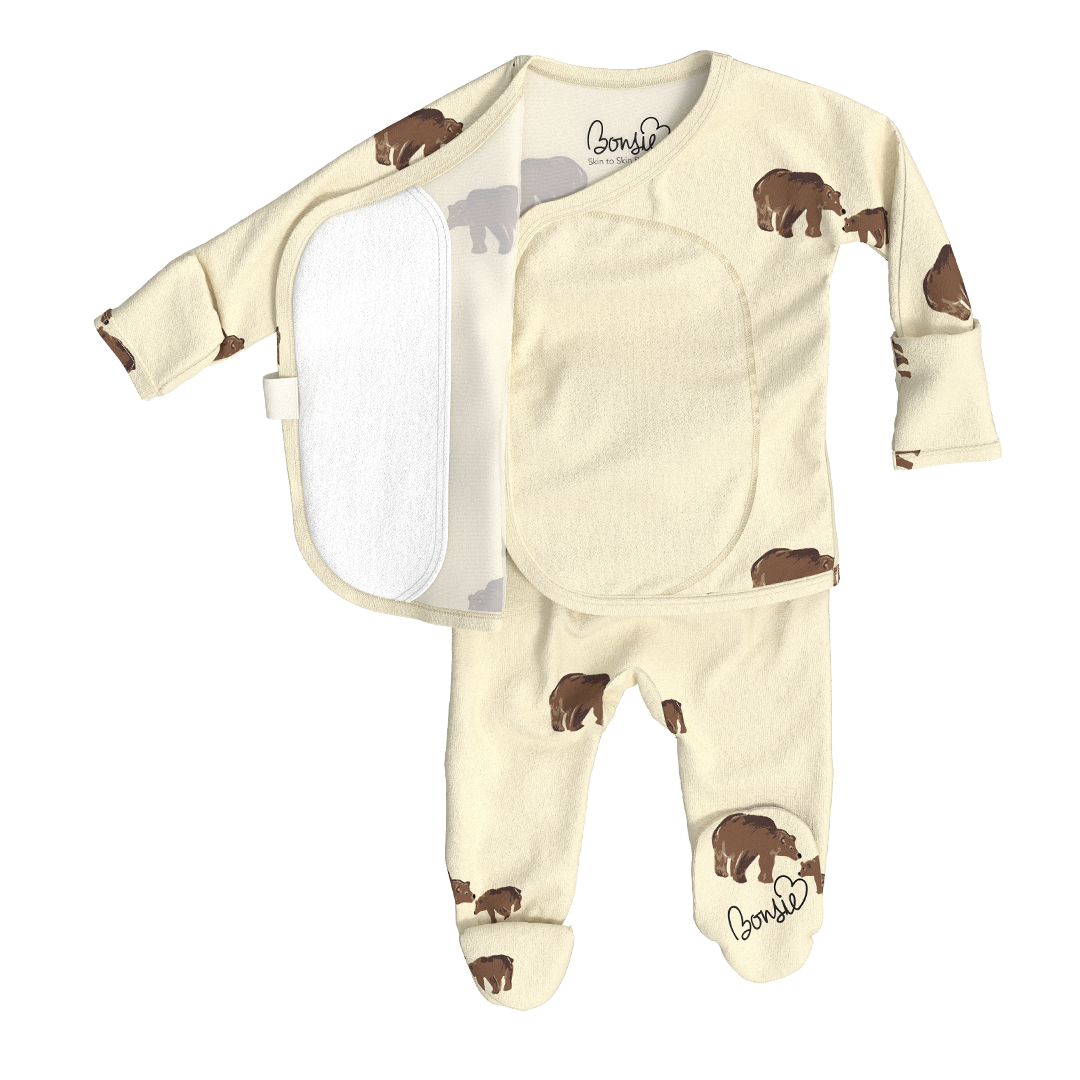 Skin-to-Skin Footie | Mama Bear