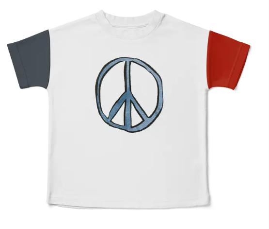 SALE "Peace Oversized Tee"