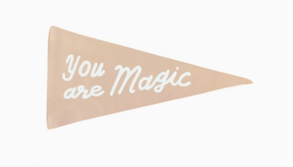 You are Magic Pennant - Taupe