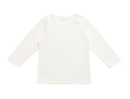 Pima Cotton LS Top | Cloud