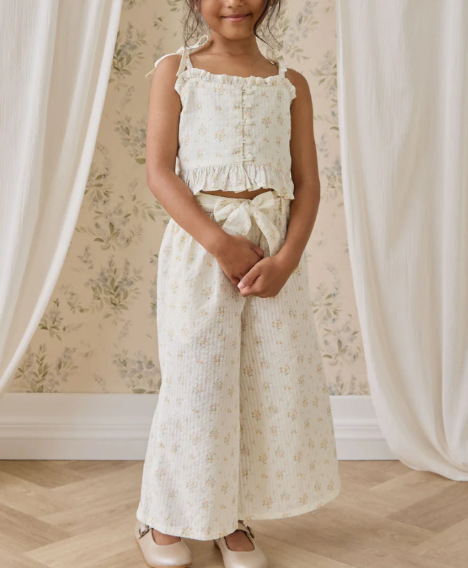 Cosette Floral Pant | Organic Cotton
