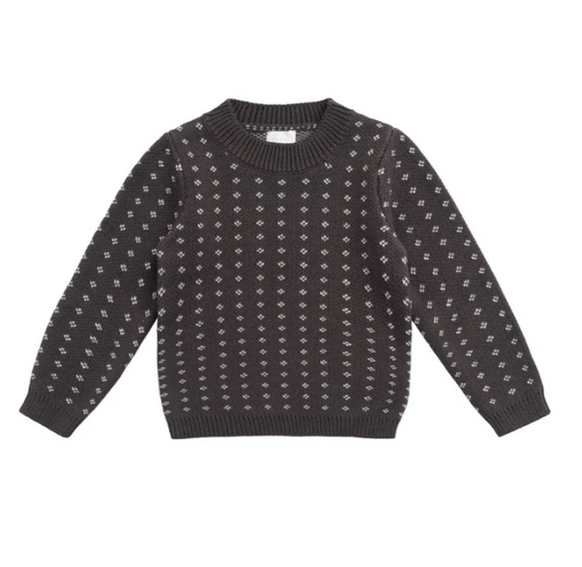 Knitted Diamond Sweater | Boys