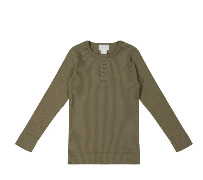 Organic Cotton L/S | Fir Bark