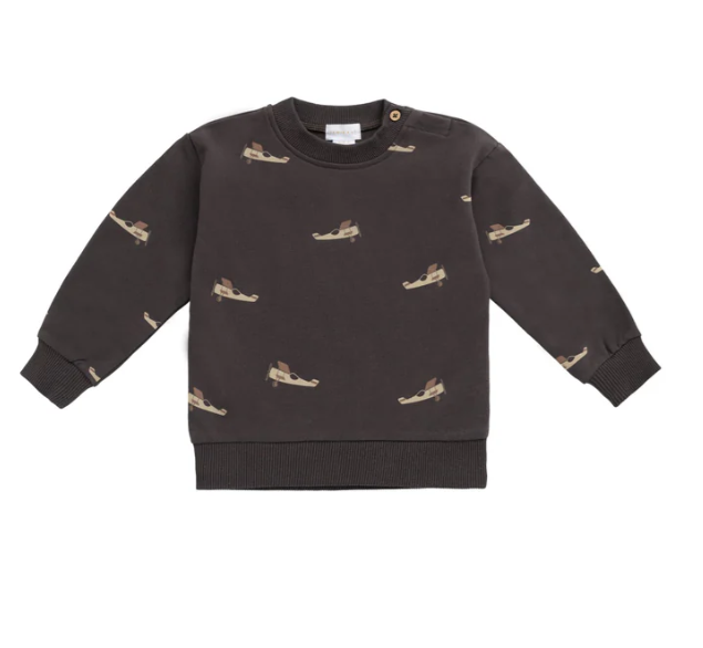 Organic Cotton Sweatshirt | Airplanes