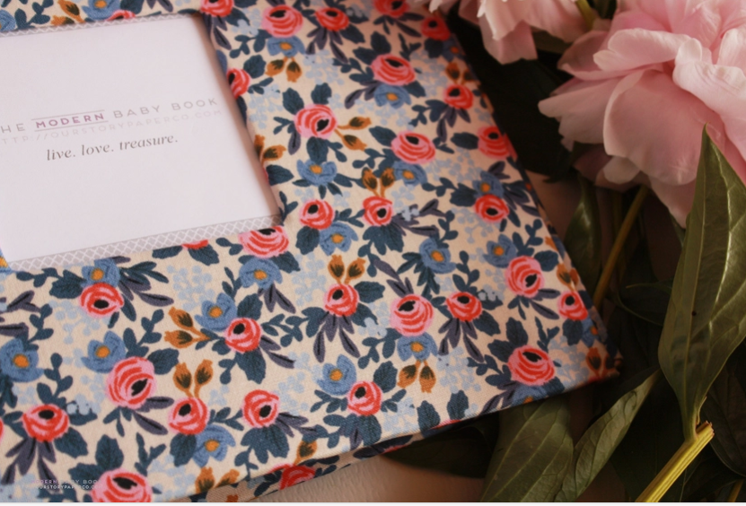 Blue Floral | Keepsake Album