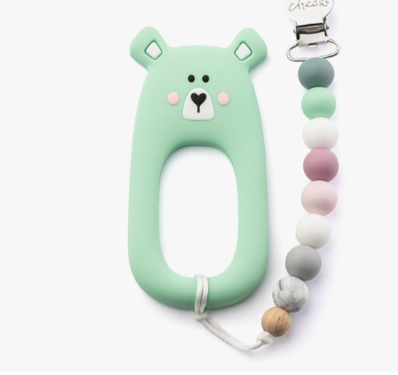 Teether & Clip | Animal Options