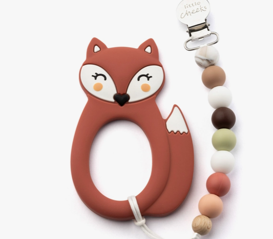 Teether & Clip | Animal Options